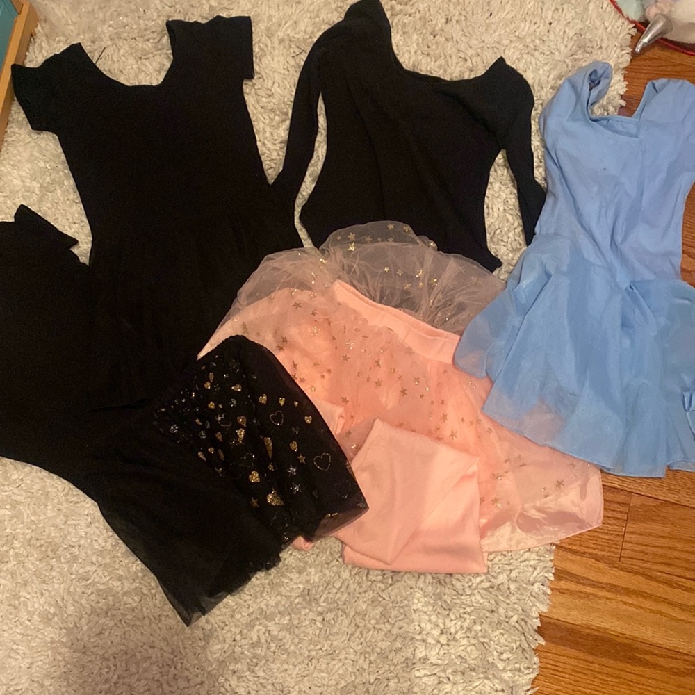 Lot of girls dance clothes size 4-5T